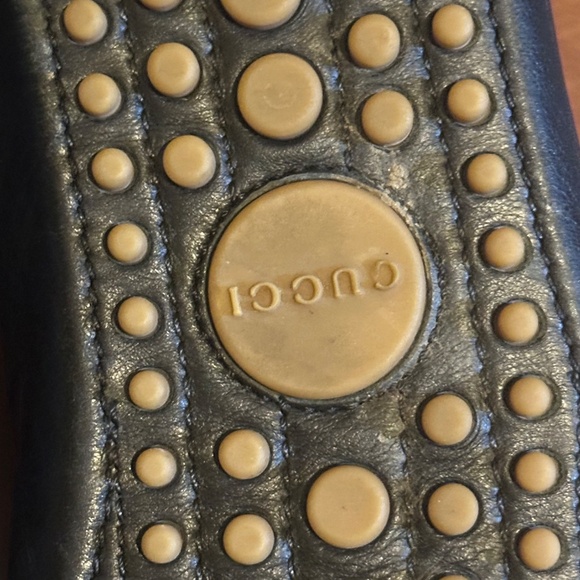 Gucci Black Leather Driving Loafer Shoes - Picture 8 of 8